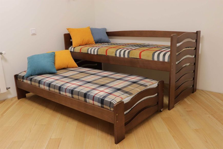 Односпальне ліжко з додатковим висувним спальним місцем &ldquo;Мальва&rdquo; 90 2909676745667 фото